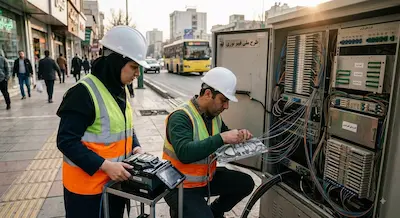 زیرساخت فیبر نوری